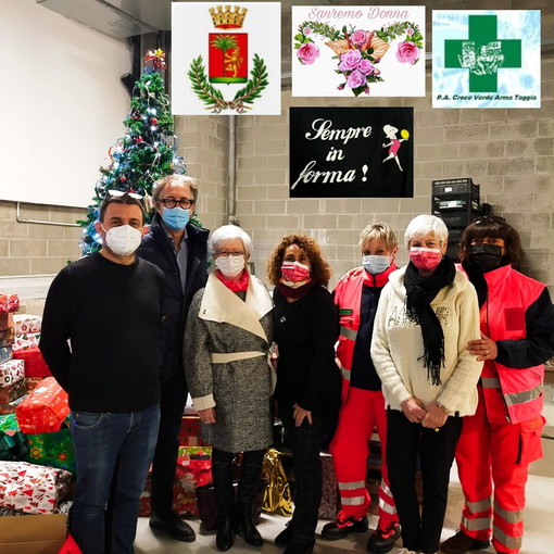 Sanremo: consegnate all'Emporio Solidale le ‘Scatole di Natale’ per le persone più bisognose