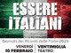 Ventimiglia: venerdì prossimo al teatro Comunale va in scena lo spettacolo 'Essere Italiani'
