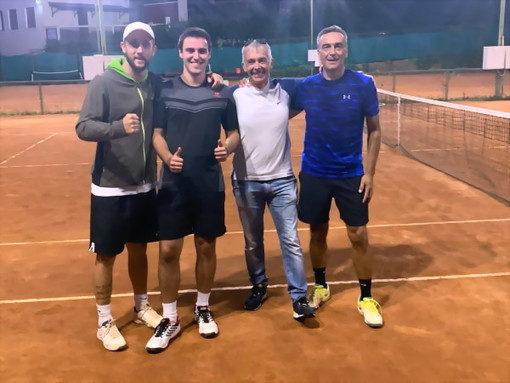 Tennis Ventimiglia, impresa dei frontalieri: ribaltato il Celle Ligure
