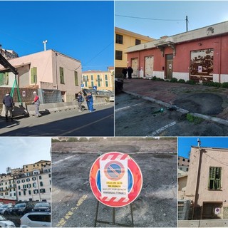 Ventimiglia, autogrù e divieti: iniziano i lavori di riqualificazione dell'ex Aci (Foto e video) Ventimiglia, autogrù e divieti: iniziano i lavori di riqualificazione dell'ex Aci (Foto e video)