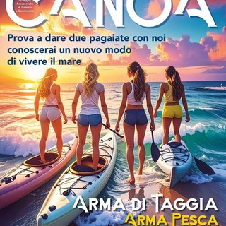 Arma di Taggia, il 20 luglio ecco “Invito alla Canoa”: giornata gratuita di prove in mare con Arma Pesca