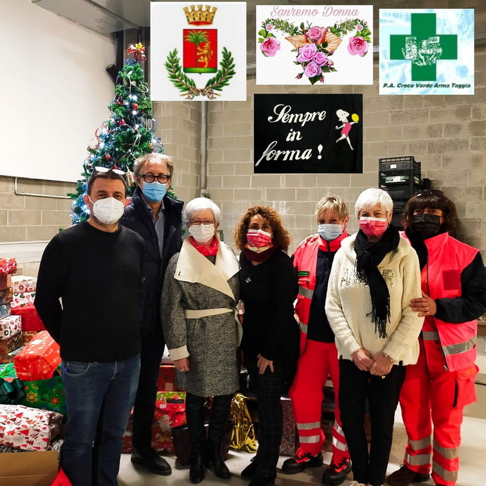 Sanremo: consegnate all'Emporio Solidale le ‘Scatole di Natale’ per le persone più bisognose