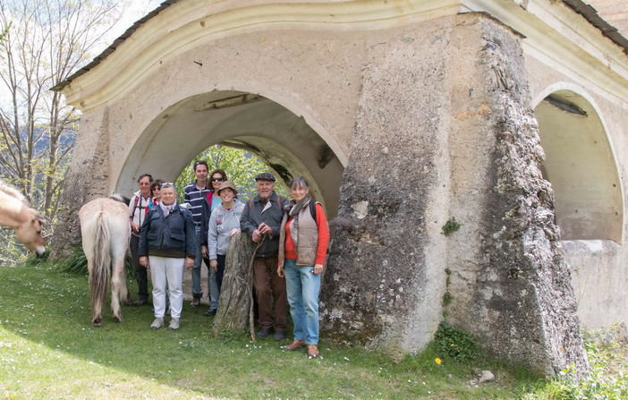 Ventimiglia: successo per l'escursione a Saorge di domenica 28 aprile scorso (foto)