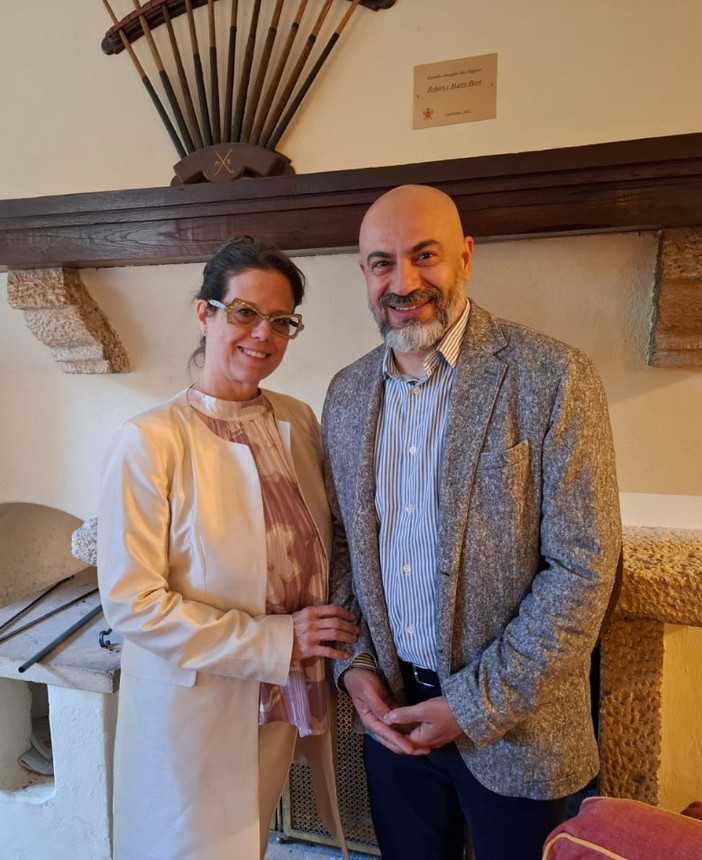 Elezioni Sanremo, la candidata Martini a dibattito con l'ex senatore Gianluigi Paragone (foto)