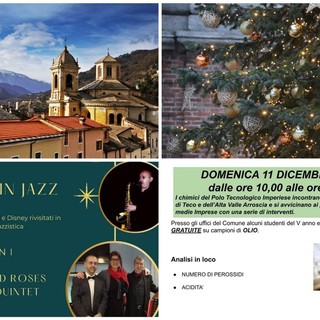 Il Natale a Pieve di Teco è all'insegna delle tradizioni e del jazz: ecco tutti gli eventi organizzati dal Comune in sinergia con le associazioni del territorio