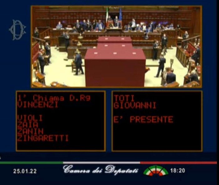 Liguria: Presidente della Repubblica, Toti ha votato "Schede bianche sono segnale di dialogo"