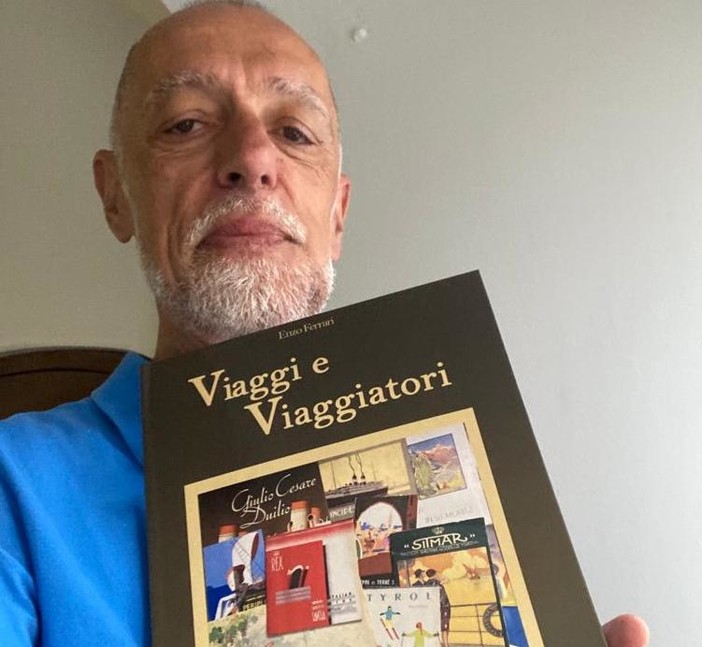 "Viaggi e viaggiatori", nel libro di Enzo Ferrari  la collezione di manifesti di Bernardo Berio