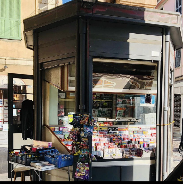Sanremo perde un'altra edicola, Fabio Ormea "E' una ecatombe che va arrestata" Sanremo perde un'altra edicola, Fabio Ormea "E' una ecatombe che va arrestata"