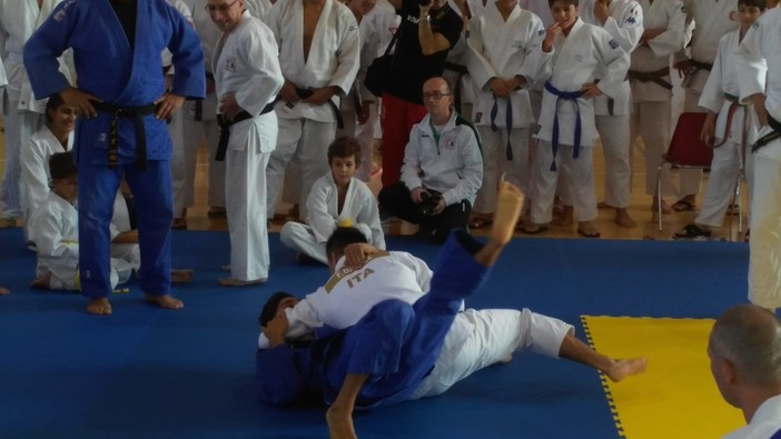 Imperia: grande pomeriggio di sport con la medaglia olimpica a Rio di judo Fabio Basile