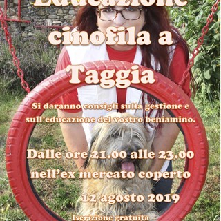 A Taggia stasera a lezione di educazione cinofila nell'area dell'ex mercato A Taggia stasera a lezione di educazione cinofila nell'area dell'ex mercato