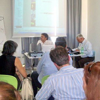 Enrico Anghilante durante il suo intervento