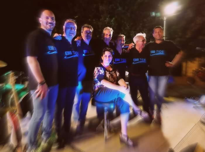Riva Ligure: questa sera, concerto revival 70/80 della band Ebb Tide Riva Ligure: questa sera, concerto revival 70/80 della band Ebb Tide