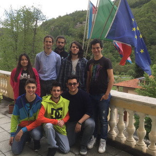 7 studenti ed una studentessa della sede di Ormea in partenza per la Polonia