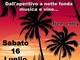 Santo Stefano al Mare: all'Eccellenza sabato 16 una lunga serata di passione con musica e vino