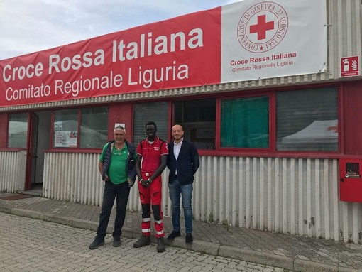 Ventimiglia: al Parco Roja il sopralluogo del Sindaco Enrico Ioculano e di Giacomo Chiappori in qualità di responsabile Anci Liguria