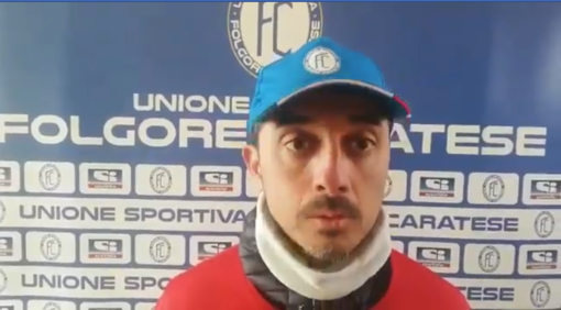 Emilio Longo, allenatore della Folgore Caratese