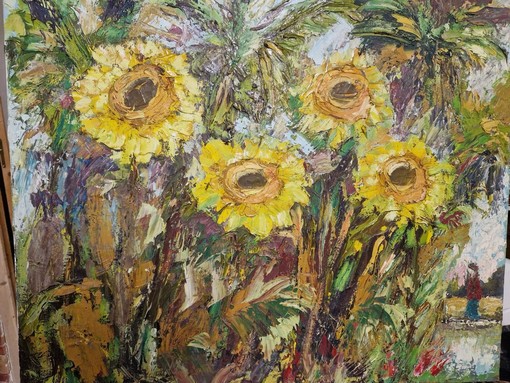 Ventimiglia, esposizione di pittura di Romano Domenico nel centro storico (Foto) Ventimiglia, esposizione di pittura di Romano Domenico nel centro storico (Foto)