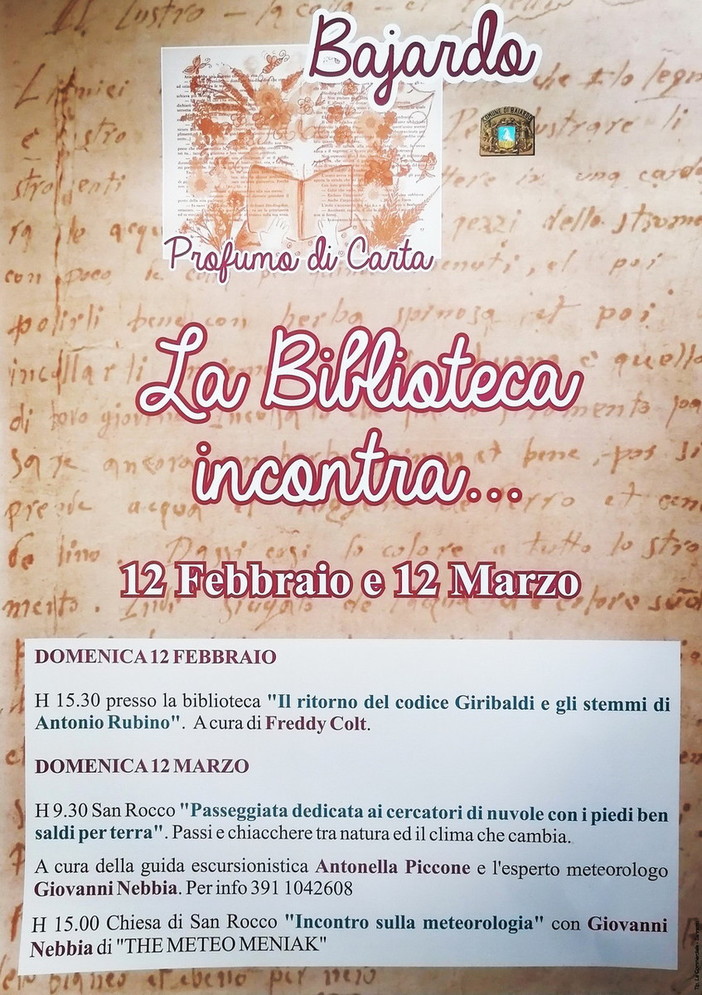 A Bajardo una 'Passeggiata dedicata ai cercatori di nuvole con i piedi ben saldi a terra' A Bajardo una 'Passeggiata dedicata ai cercatori di nuvole con i piedi ben saldi a terra'