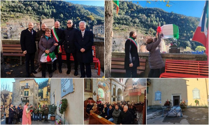 Ventimiglia commemora l'eccidio di Torri e scopre una targa in ricordo di Albino Ballestra (Foto e video) Ventimiglia commemora l'eccidio di Torri e scopre una targa in ricordo di Albino Ballestra (Foto e video)