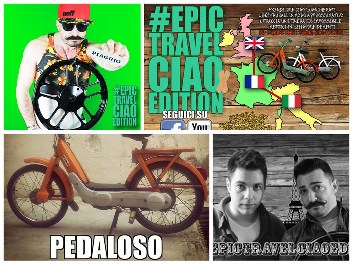 Torino-Parigi-Londra in sella ad un Ciao, l’impresa per metà ‘ventimigliese’ partirà l’estate prossima Torino-Parigi-Londra in sella ad un Ciao, l’impresa per metà ‘ventimigliese’ partirà l’estate prossima