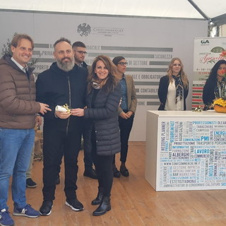 Il momento della premiazione