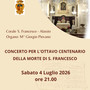 San Lorenzo al Mare: concerto per l’Ottavo Centenario della morte di San Francesco con la Corale San Francesco di Alassio