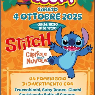 Imperia, festa per i più piccoli con Stitch: giochi, bolle giganti e tanto divertimento alla Paninoteca Lucky Imperia, festa per i più piccoli con Stitch: giochi, bolle giganti e tanto divertimento alla Paninoteca Lucky
