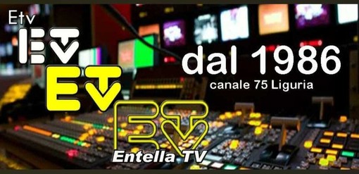 La storica tv ligure Entella TV festeggia quarant'anni La storica tv ligure Entella TV festeggia quarant'anni
