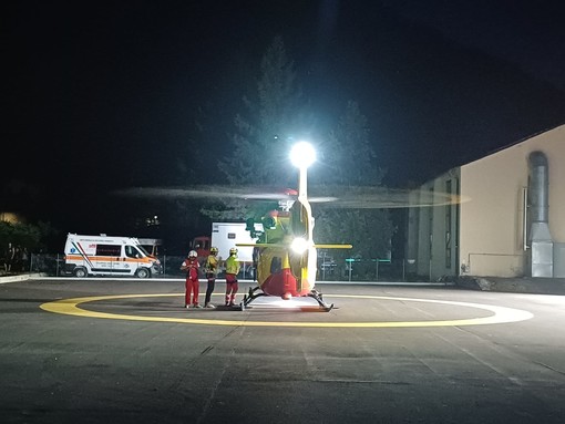 Elisoccorso notturno in Valle Argentina: la soddisfazione del vice Presidente Piana e dell’Assessore Nicolò