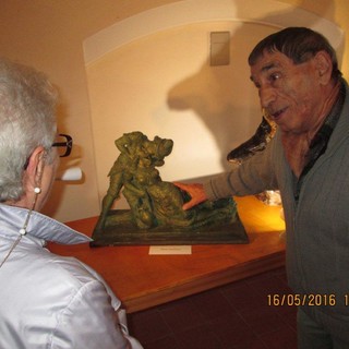 Bordighera: inaugurata oggi pomeriggio all'ex Anglicana la mostra di scultura di Elio Melis Bordighera: inaugurata oggi pomeriggio all'ex Anglicana la mostra di scultura di Elio Melis