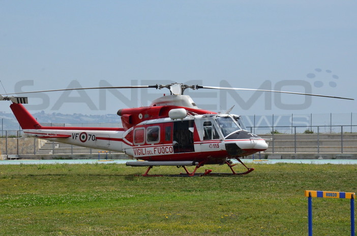 Castel Vittorio: drammatico incidente. 72enne cade dalla bici. Trasportato in codice rosso al Santa Corona