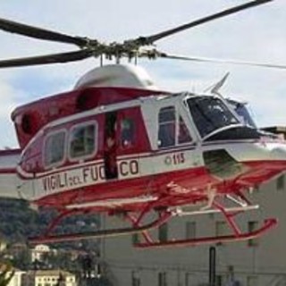 Bordighera: cade con lo scooter e non sembra nulla di grave, ma dopo poche ore viene trasferito in elicottero al Santa Corona