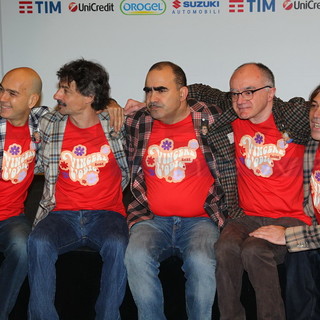 #Festival2018: siparietto di Elio ieri in piazza Bresca prima di andar via in scooter (Video)