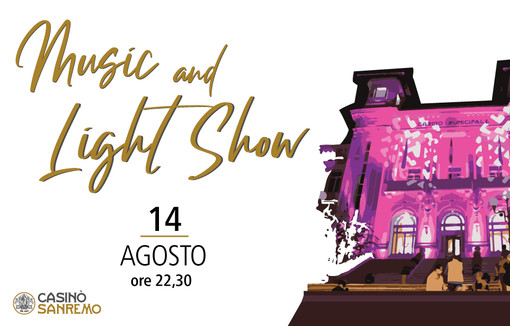 Sanremo, agosto di eventi al Casinò: una pioggia di Bollicine firmate Cuvage, Music and light Show sulla facciata, Can Can Paris e Cena con l’Opera Sanremo, agosto di eventi al Casinò: una pioggia di Bollicine firmate Cuvage, Music and light Show sulla facciata, Can Can Paris e Cena con l’Opera