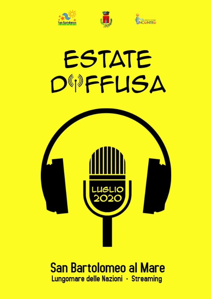 Estate Diffusa, oggi Danilo Amerio con Alex Nicoli, per presentare lo spettacolo "Dietro la mia musica"