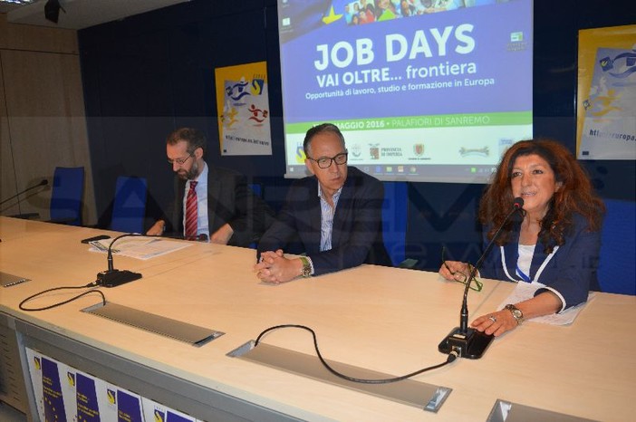 Sanremo: grande partecipazione al Job Days, due giorni dedicati al lavoro, Biancheri “Stiamo dando un segnale concreto ai giovani” (Foto e Video) Sanremo: grande partecipazione al Job Days, due giorni dedicati al lavoro, Biancheri “Stiamo dando un segnale concreto ai giovani” (Foto e Video)