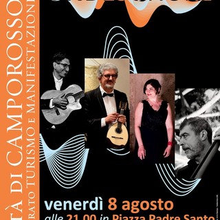 Camporosso: tra musica e cinema con l’Ensemble Senza Tempo in Piazza Padre Santo