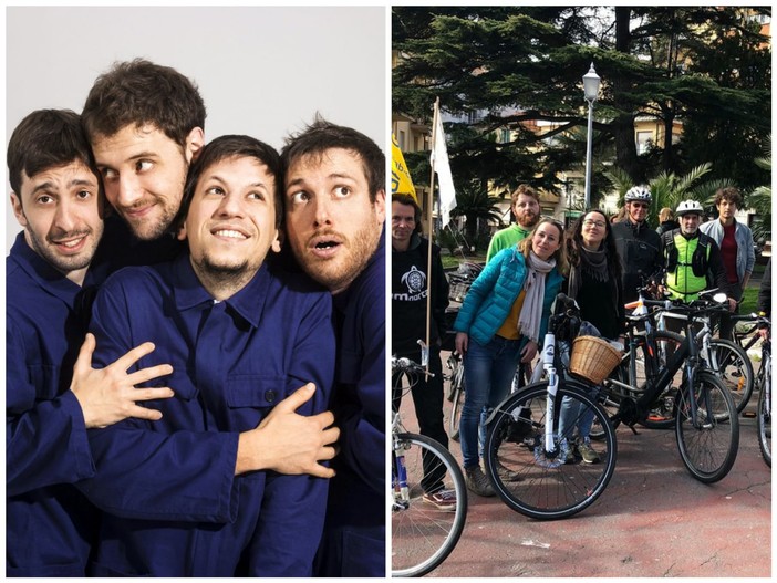 70° Festival di Sanremo: domani gli 'Eugenio in via di Gioia' partiranno da Imperia in bici per la città dei Fiori. Ad accoglierli la delegazione locale di Fiab