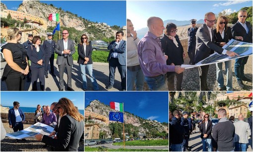 Pista ciclabile internazionale da Mentone a Ventimiglia, Tovaglieri: "L'Europa può essere una grande spalla" (Foto e video) Pista ciclabile internazionale da Mentone a Ventimiglia, Tovaglieri: "L'Europa può essere una grande spalla" (Foto e video)