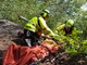 Scivola e cade in un dirupo a Molini di Triora: 50enne portato al Santa Corona