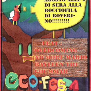 Ventimiglia: Ecologia in festa di scena alla Bocciofila di Roverino con musica, cibo biologico, bancarelle