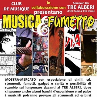 Arma di Taggia: oggi ritorna l'appuntamento con 'Musica&amp;Fumetto'. mercatino dell'usato musicale