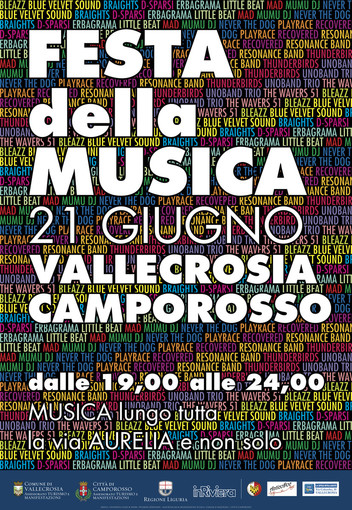 Festa della Musica a Vallecrosia e Camporosso: ultimi preparativi in vista dell'appuntamento di domani