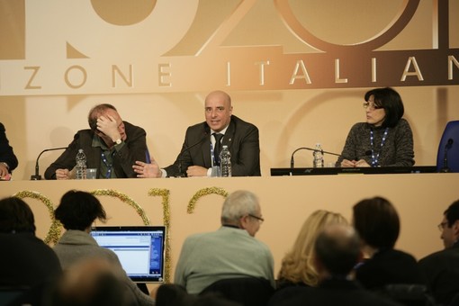 L'assessore Gianni Berrino oggi in sala stampa