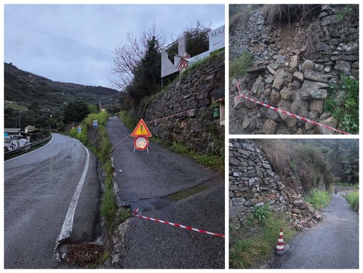 Frana a Dolceacqua, tratto messo in sicurezza: strada riaperta (Foto) Frana a Dolceacqua, tratto messo in sicurezza: strada riaperta (Foto)