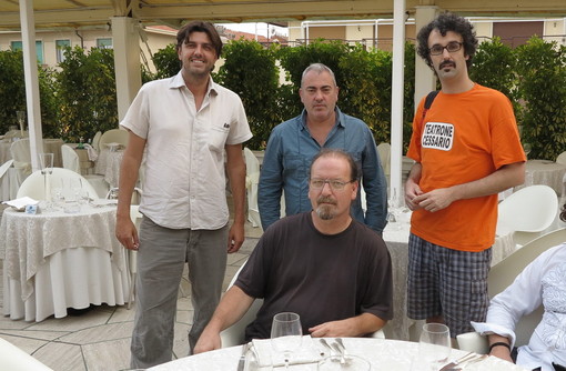 Sanremo. Flavio Oreglio ospite al Roof Garden del Casinò dopo Caffè Venezuela