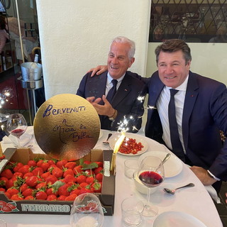 Cooperazione transfrontaliera, il presidente della Provincia Claudio Scajola incontra il sindaco di Nizza