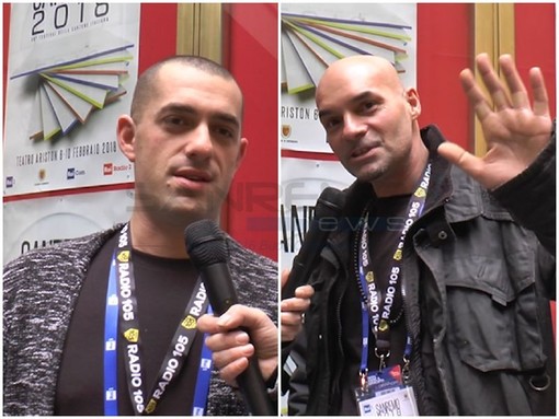 Sul palco dell'Ariston a suon di percussioni: l'avventura di Davide Fusaro e Mimmo Montagna a #Sanremo2018 (VIDEO) Sul palco dell'Ariston a suon di percussioni: l'avventura di Davide Fusaro e Mimmo Montagna a #Sanremo2018 (VIDEO)