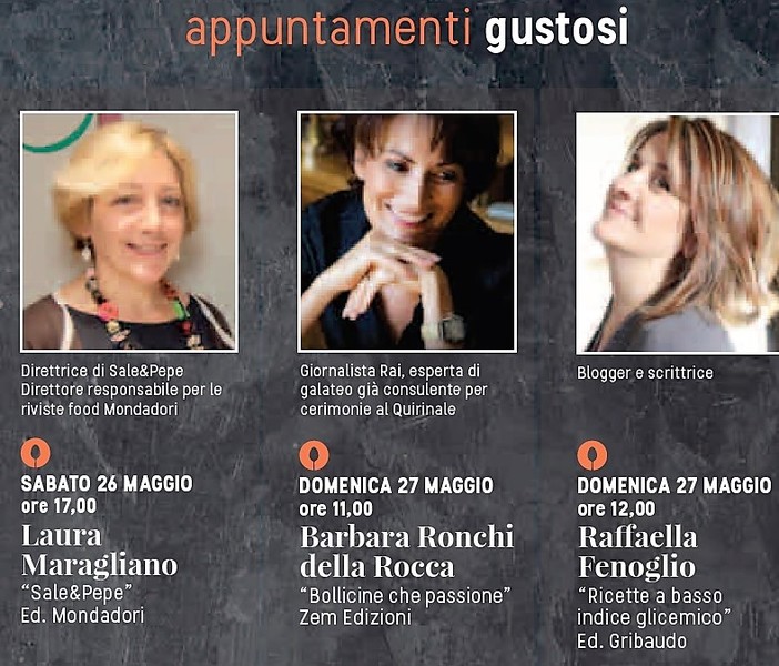 Fiera del Libro di Imperia: prosegue con successo la collaborazione fra la rassegna Libri da Gustare e l’Oasi del Gusto