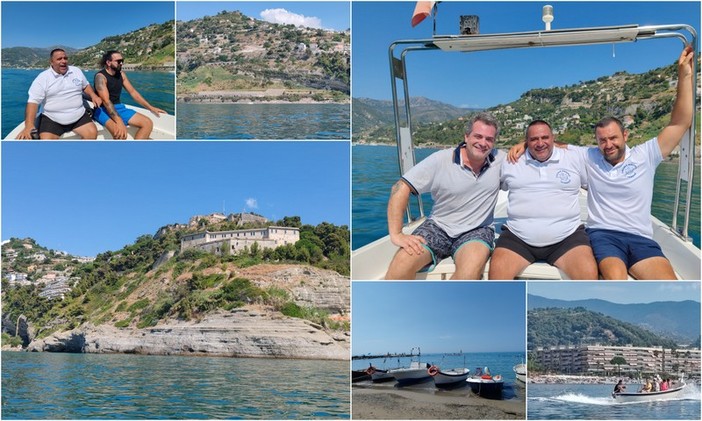 Ventimiglia, giro gratuito in barca alla scoperta del litorale intemelio: in tanti alla "Festa del turista" (Foto e video)